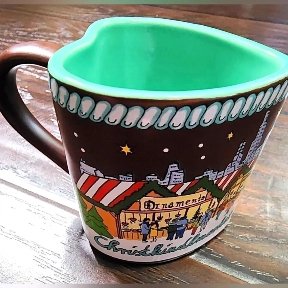 Christkindlmarket Chicago Small Heart Shaped Mug